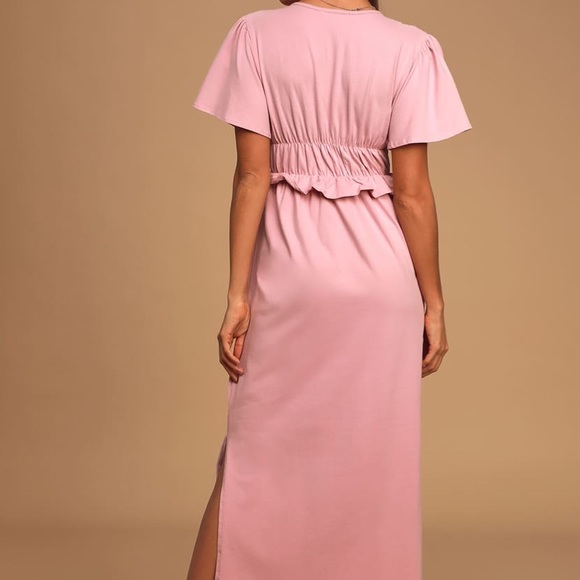 Mid length pink dress (pictures from lulus.com) - Picture 3 of 4